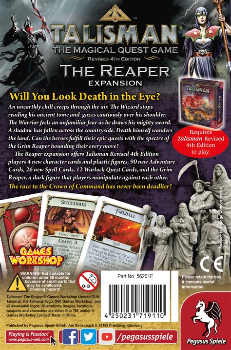 Talieman the reaper infographics